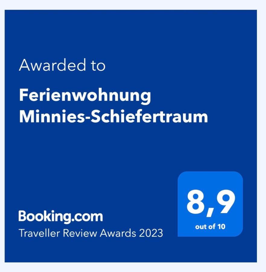 Ferienwohnung Minnies-Schiefertraum Brauneberg Buitenkant foto